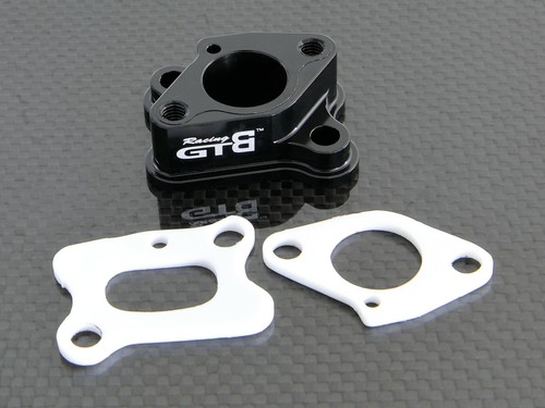 GTB Metal Intake Manifold with Gasket for RC 1/5 Car HPI km rv Baja 5b ss 5sc - Picture 2 of 6