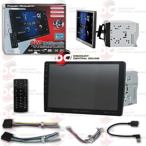 Power Acoustik Pd 1060hb Car 2din Dvd Cd Bluetooth Stereo W 10 6 Touchscreen Ebay
