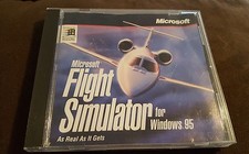 Extension Airline Flights Pour Flight Simulator - Version Windows 95, PC Big Box - État Correct (boîte Anglaise)