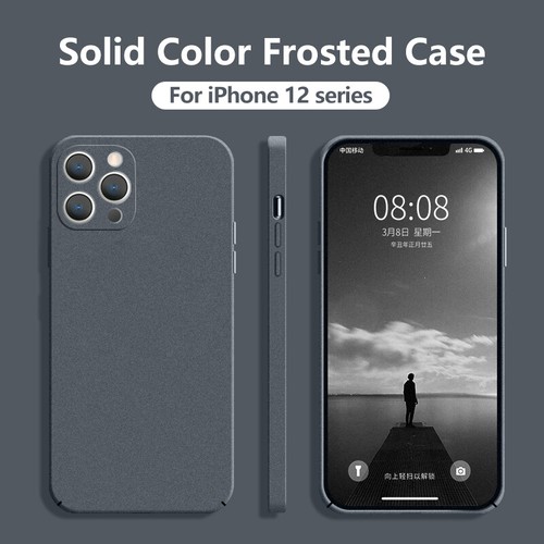 For iPhone 16 Pro Max 15 14 13 12 11 Shockproof Ultra-thin Hard Matte Case Cover - Picture 17 of 21