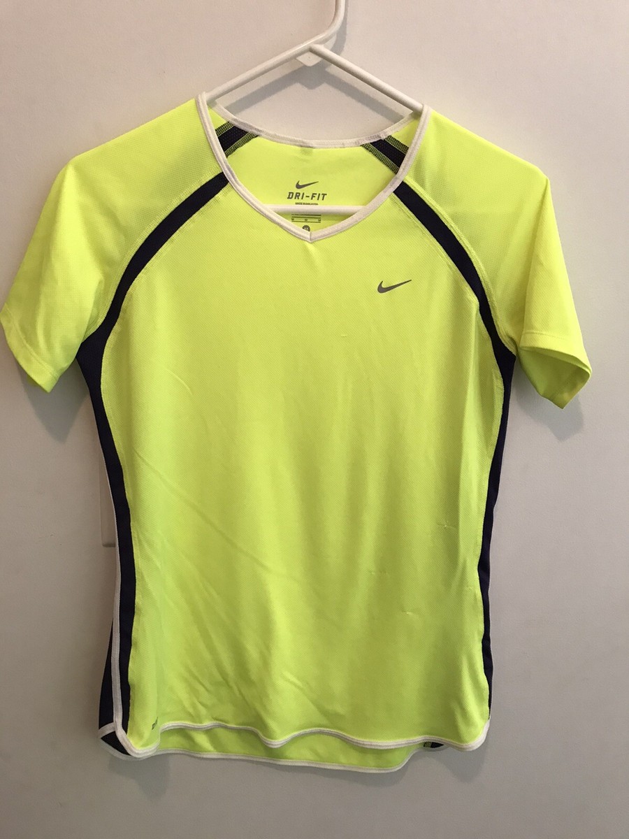 bright yellow nike top