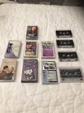 11 Cassettes Country Christmas 70's 50's Lot
