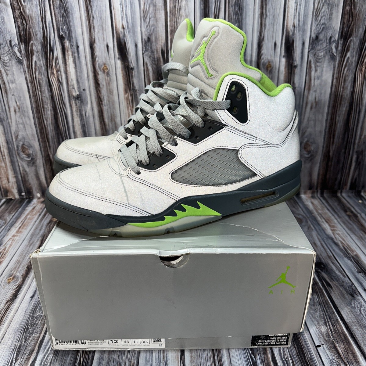 Nike Air Jordan 5 Retro Green Bean (DM9014-003) Men's Size 12 | eBay