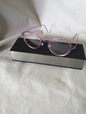 Orig. LINDBERG Brille John Air Titanium RIM Lila Rosa 012/14561 44mm Neu