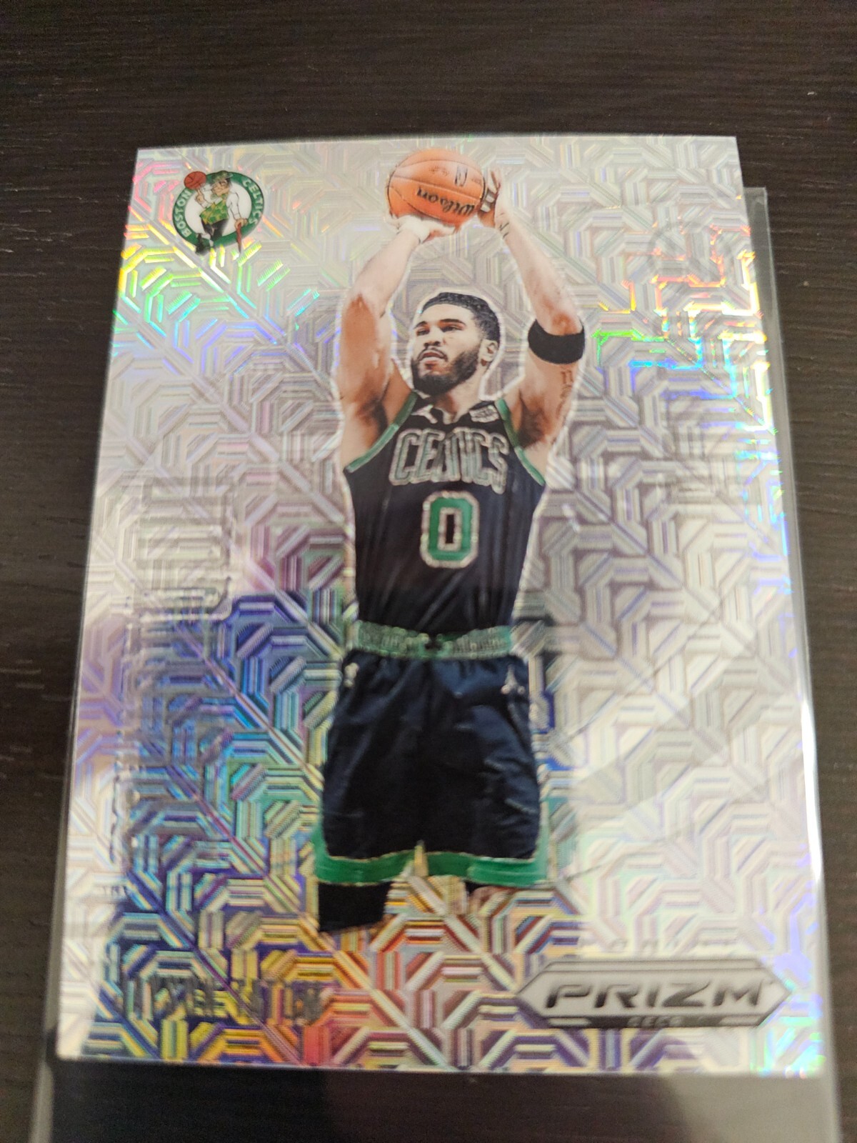 2023-2024 Panini Prizm Deca Jayson Tatum Downtown Bound Mojo #19/25 Celtics