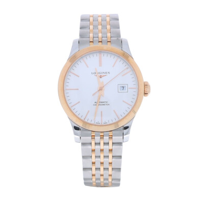 Longines Longines Damenuhr bicolor Record Automatik L2.321.5.72.7