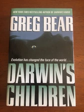 DARWIN'S CHILDREN BY GREG BEAR HARDCOVER DEL REY 1995