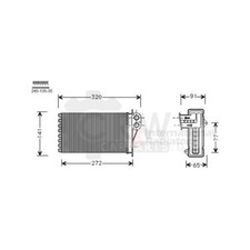 Wärmetauscher Innenraumheizung für Peugeot 206 SW T3E 2A/C 1.4 2.0 HDi