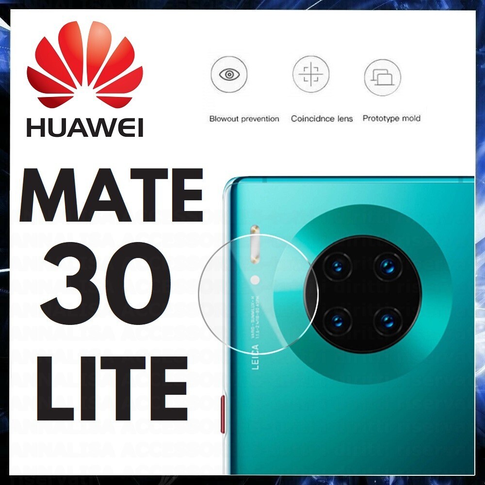 For HUAWEI MATE 30 LITE CAMERA LENS PROTECTOR REAR TEMPERED GLASS CLEAR FILM 9H-image