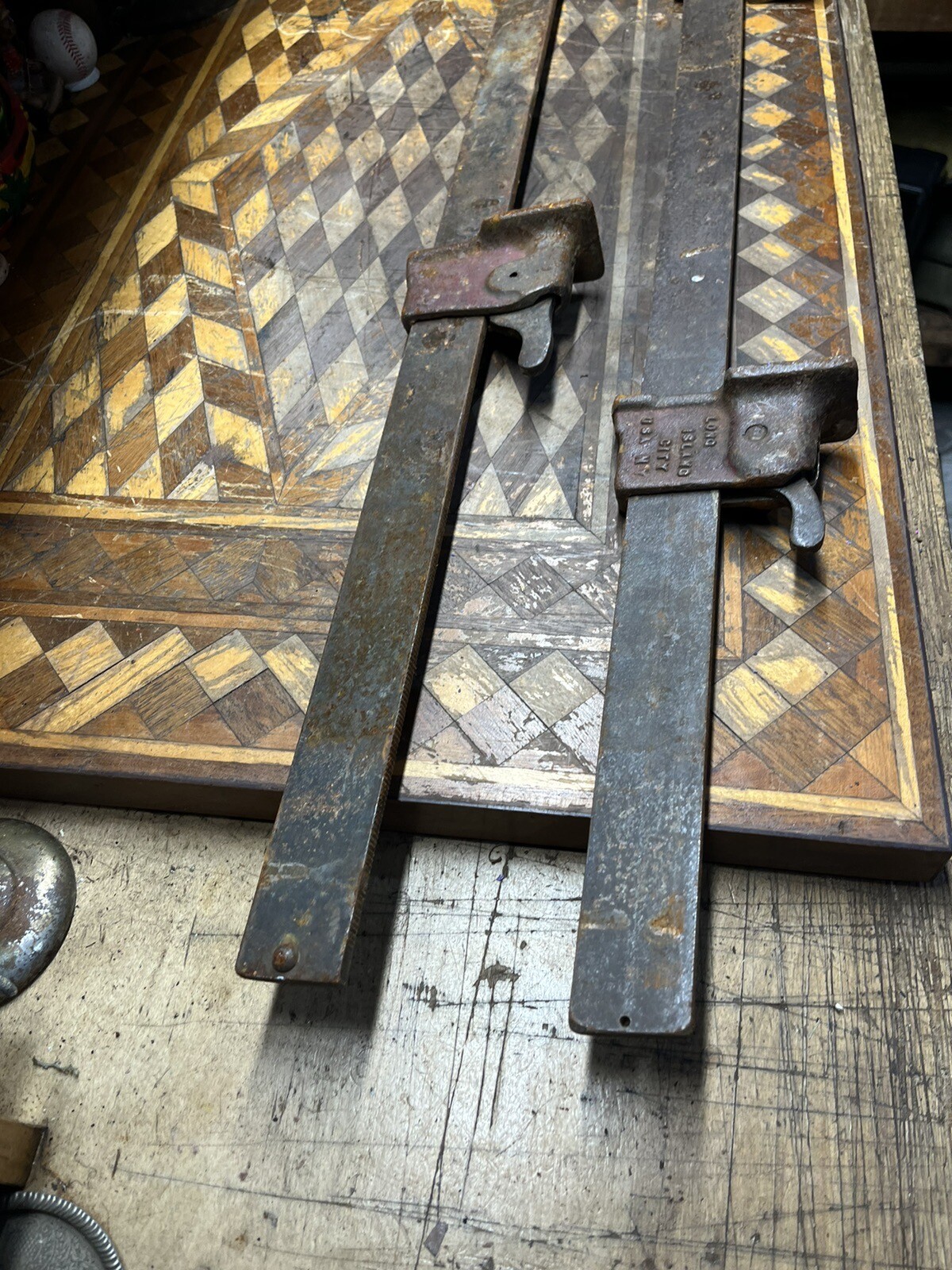 2 Vintage 24” Wetzler Woodworking Bar Clamps eBay