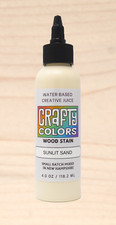 Pale Cream Wood Stain - Crafty Colors Vibrant Water Based Wood Stains