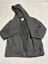 Old Navy Boy's Full Zip Hoodie Jacket Size Medium 8 Grey Excellent