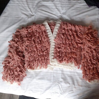 Loopy Loop Knitted Cardigan UK