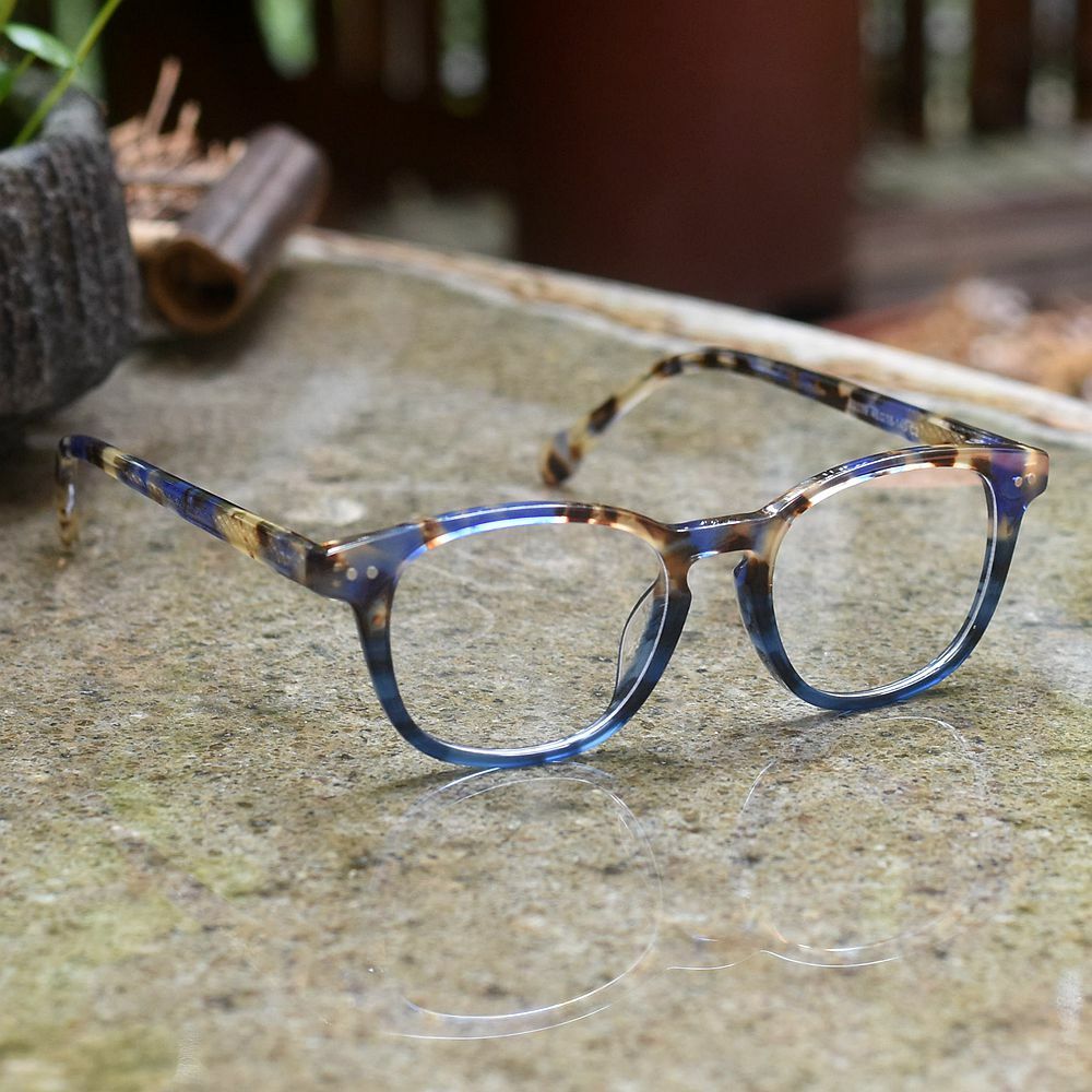 Vintage tortoise eyeglasses frames women spring legs eyewear  display picture 3