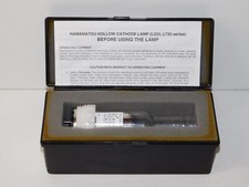 New Hamamatsu Photonics L733-204NQ Hollow Cathode Lamp Ne Neon Light Bulb + Case