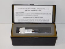 New Hamamatsu Photonics L733-204NQ Hollow Cathode Lamp Ne Neon Light Bulb + Case