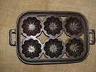 Antique Turks Head Muffin Gem Cast Iron Gate Marked Pan - 135+ years old — photo 1
