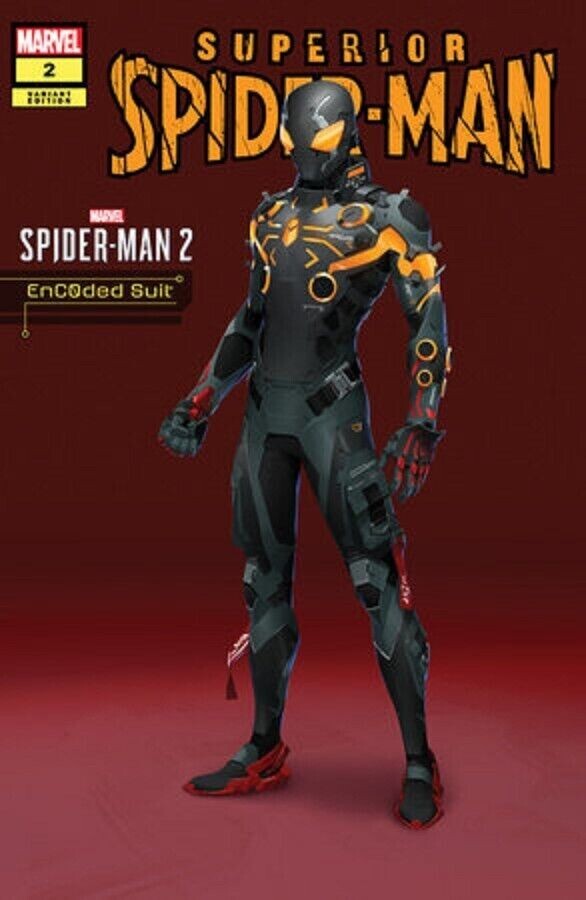 SPIDERMAN 2 PS5 10 SUIT SET AMAZING 40 39 38 37 SUPERIOR 1 2