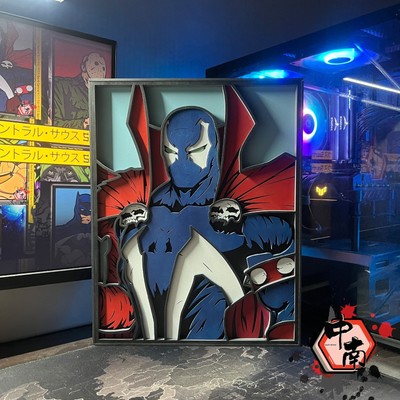 3D Poster Multilayer Marvel Spawn (MADE BY ORDER 4-8DAYS) IG@nakamicraft