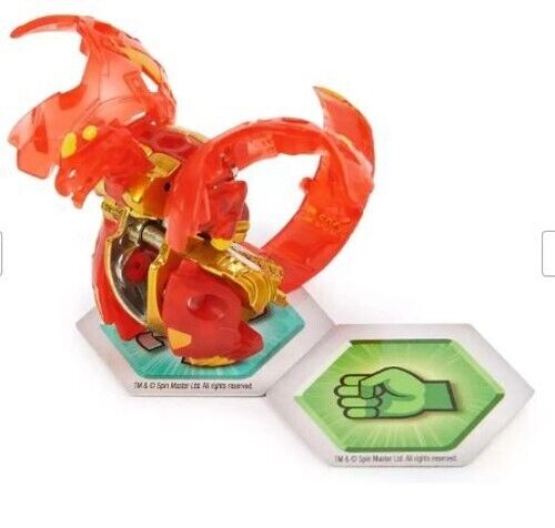 Bakugan Evoluzioni 2022 Serie Platino Die-cast Pyrus Neo Dragonoid - Foto 2 di 2