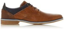 Image of Dune London 511 Barinas Tan Leather Lace Up Formal Casual Shoes UK 7 EU 41