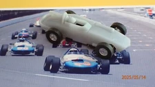 HO Slot Car Body - 1960s Indy Roadster-HQ 3D Printed - JAG ST-8 Tjet Slim Line