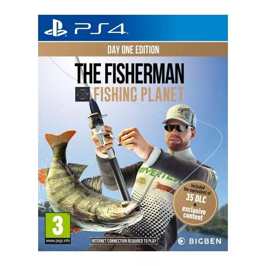 The Fisherman Fishing Planet PS4 Playstation 4 EXCELLENT PS5 Compatible