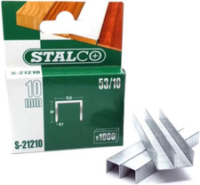 1000Pcs 10Mm Staples Pack Duty Gun Tacker Staple Upholstery Galvanised Craft 0.0058 per staple