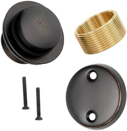 Tip Toe Bathtub Tub Drain Assembly Conversion Kit, All Brass Construction - Picture 10 of 32
