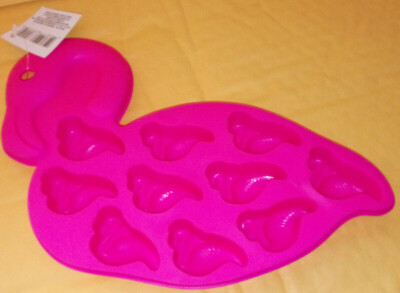 Flamingo, Pineapple, Cactus, Ice Cube Tray Silicone Soap Candy Resin Clay Mold
