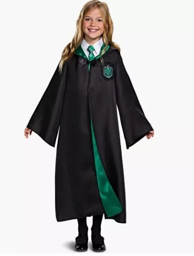 Slytherin Robe Deluxe Tween/Adult Costume 