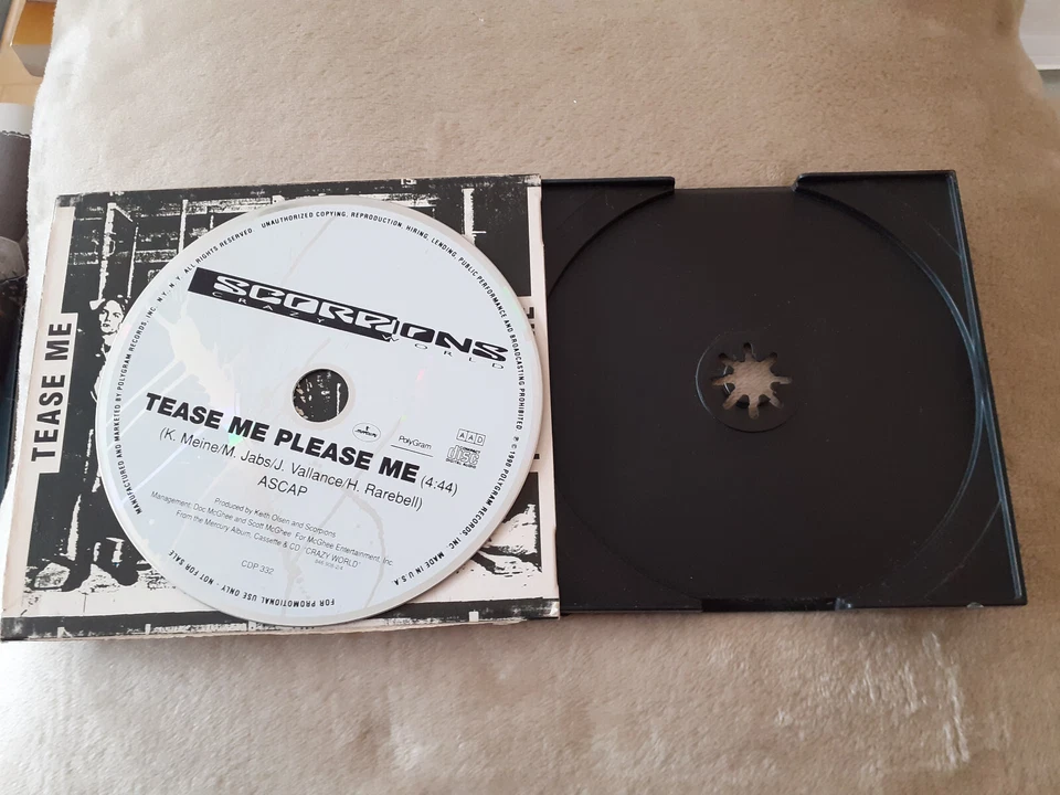 Scorpions - Tease Me Please Me CD/Schuber, Special Edition 1990 Hard Rock Metal - Bild 4 von 4