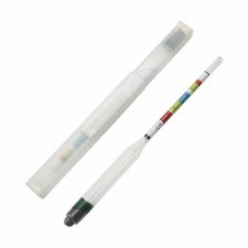 Wine Beer hydrometer 2X/PK for Home Brewing Wine Maker Triple Scale Hydrometer