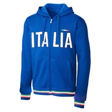Felpa uomo donna Italia giacca tuta maniche lunghe cappuccio TOOCOOL FI-589