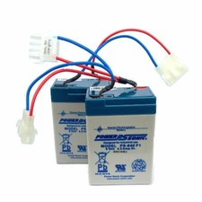 2 X 6 VOLT 4.5 AH ANATEC PAC BAIT BOAT BATTERIES 6 V HIGHEST QUALITY