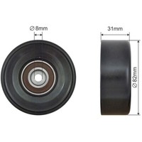 NTY Spannrolle Keilrippenriemen FüR Opel Insignia A Caravan G09 2.0 Turbo