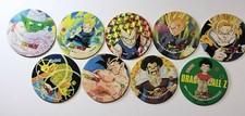 Dragon Ball Z Menko 9-piece set 90s Japanese toys