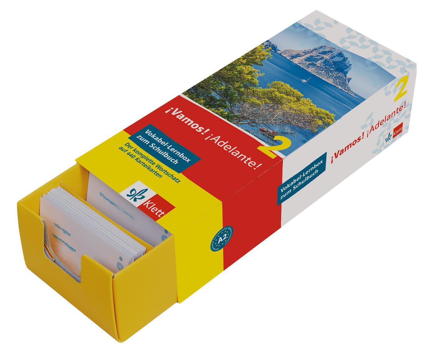 Thumbnail - ¡vamos ¡adelante 2 Vokabel-lernbox Zum Schulbuch Taschenbuch 440 S.