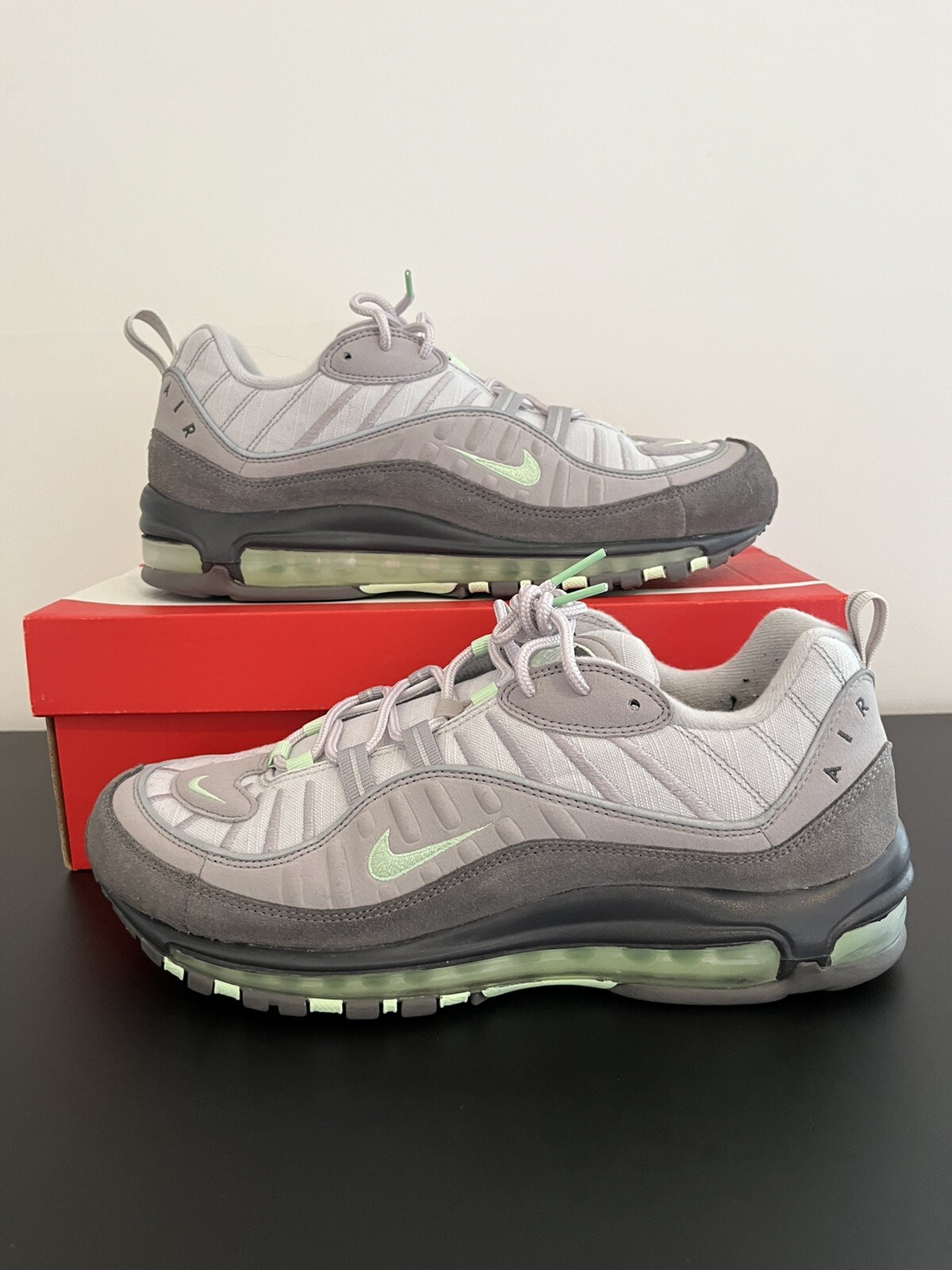 Nike Air Max 98 Vast Grey Mint for sale 