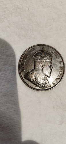 1903 HONG KONG ONE CENT COIN, Choice excellent condition great collectible - Picture 3 of 6