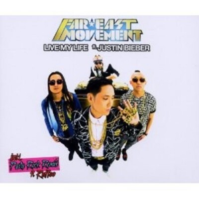 FAR EAST MOVEMENT/JUSTIN  BIEBER - LIVE MY LIFE (2-TRACK)  CD SINGLE NEU