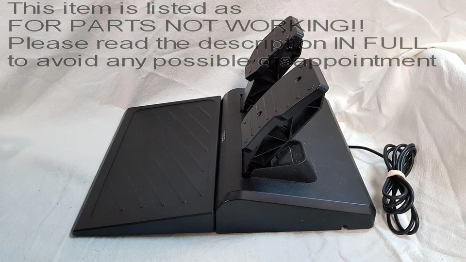 FAULTY?? Hori ab04-001 Racing Wheel Overdrive Controller And Pedals for Xbox Ser - Image 4 of 4