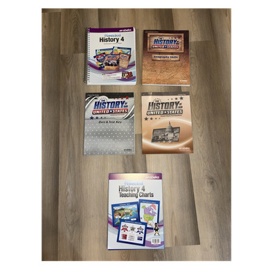 Abeka 4th Grade - History - Complete Teacher Kit with Teaching Charts