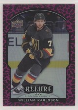 2020-21 Upper Deck Allure Pink Leopard William Karlsson #24 08cn