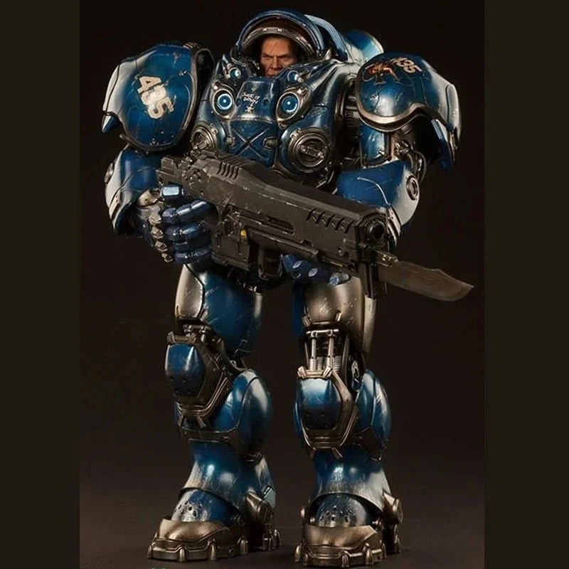 Figura de acción Starcraft2 Tychus Heroes of The Storm Blizzard Warcraft modelos 9"  Foto 3 de 4