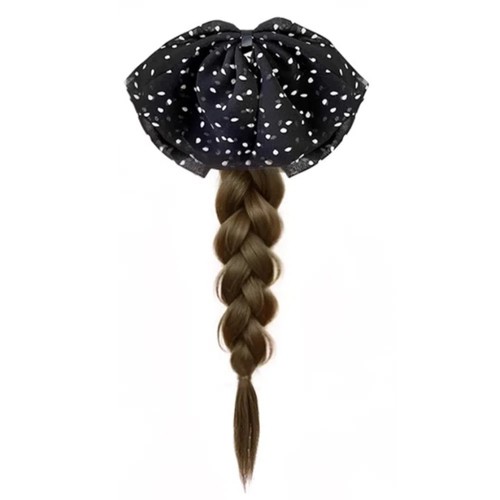 Low Ponytail Synthetic Ponytail Wig Fake Braids Ponytail Cosplay - Picture 11 of 11