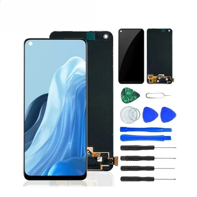 AMOLED For OPPO Find X5 Lite CPH2371 LCD Touch Screen Replacement+Tools