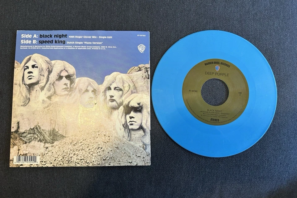 Deep Purple Black Night 7” RSD Unwrapped Never Play Foto 2 de 2