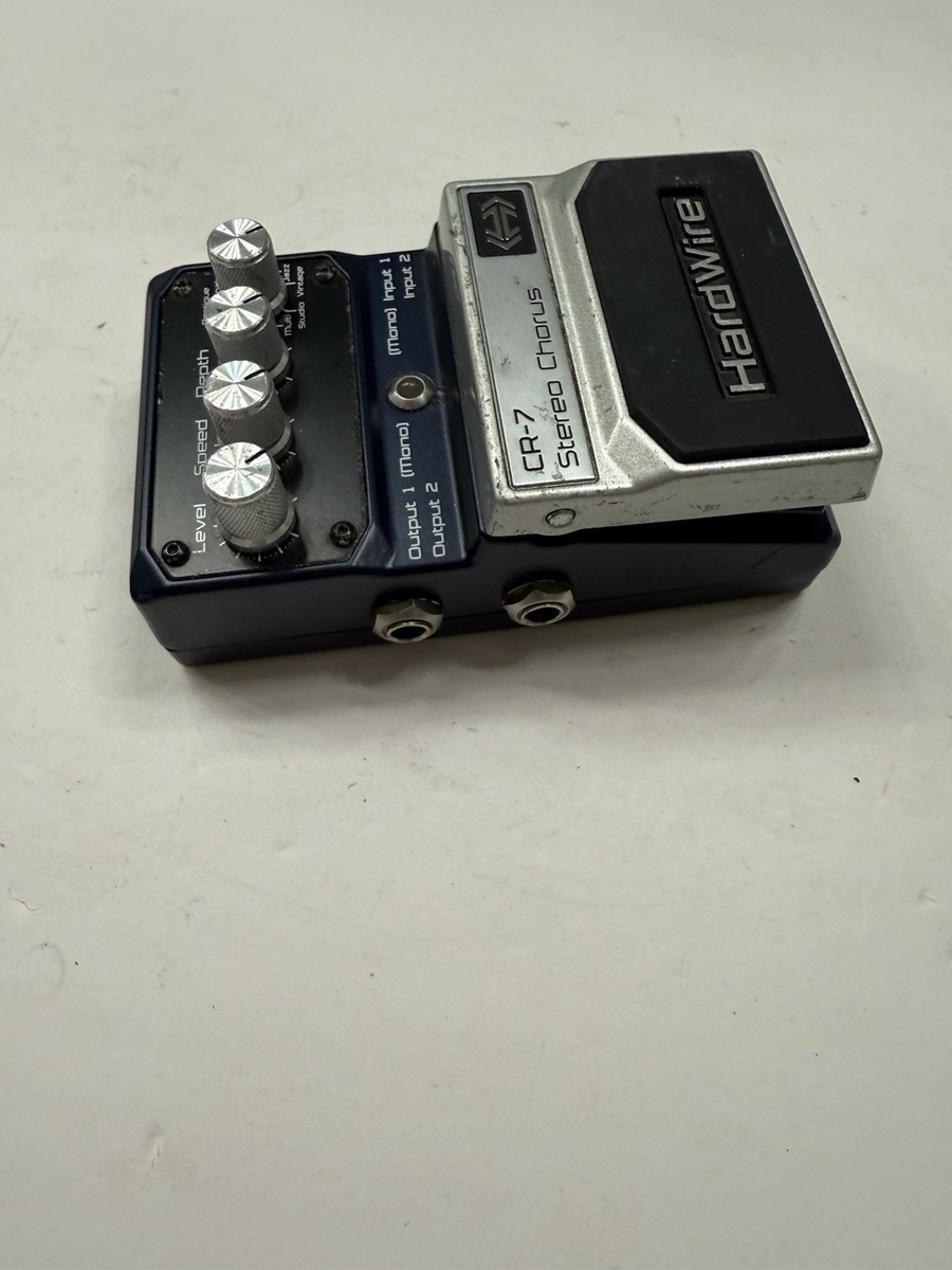 Digitech CR-7 Hardwire Stereo Chorus Digital Guitar Effect Pedal