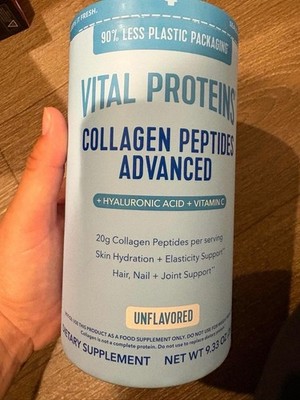 Vital Proteins Collagen Peptides Powder Advanced w/ Hyaluronic Acid & Vitamin C